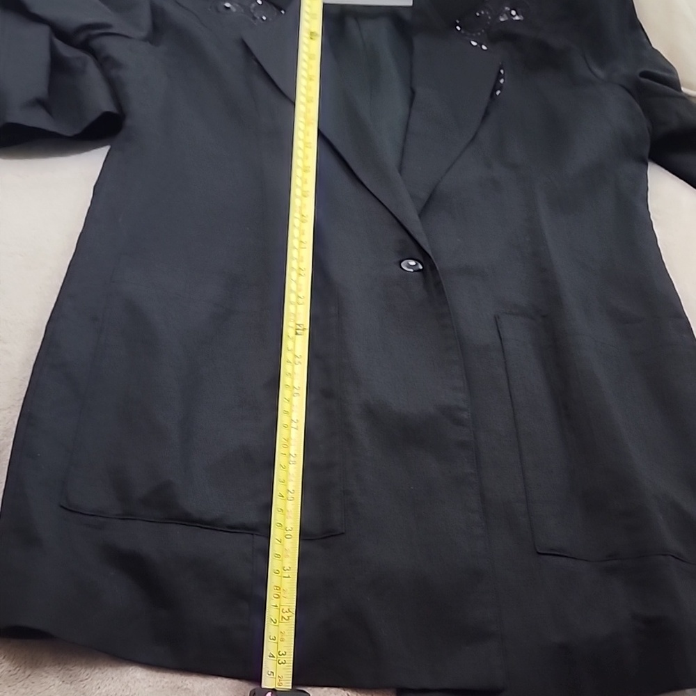 Boho Embroidered Blazer  Western Chic  Festival Jacket.pit To Pit 20" Hips 20" - Picture 8 of 8